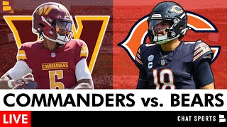 Commanders vs Bears Live Streaming Scoreboard PlayByPlay Highlights amp Stats  NFL Week 8 On CBS [upl. by Amliv]