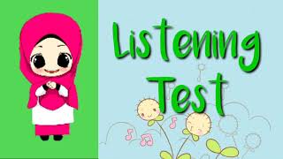 Kelas 6 Bhs Inggris Lesson 2 Listening Test [upl. by Guerra]