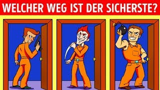 11 HIRNSTÄRKENDE RÄTSEL UND DENKSPIELE [upl. by Pauli]