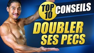 TOP 10 CONSEILS  POURQUOI VOS PECTORAUX NE GONFLENT PAS [upl. by Randolf975]