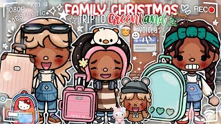 BIG FAMILY winter trip to GREENLAND 🇬🇱🫶🏼🎄  VOICED 📢  Toca Boca Life World 🌎 [upl. by Harrie898]