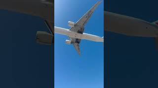 Korean air Boeing 777300ER right landing gear landing at Las Vegas plane viral avgeek ￼shorts [upl. by Hakeber]