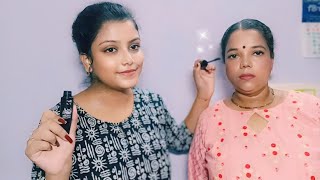 ASMR Doing My Mom Relaxing Face Makeup 💄✨ [upl. by Ahsieuqal]