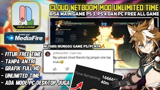 Cloud Netboom Mod Unlimited Time Tanpa Antri Dan Bisa Main Game PS 4  PC [upl. by Nolak]