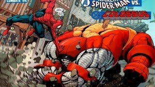 Spiderman vs Colossus Español AvX Versus 2 Combate 4 [upl. by Nitsur]