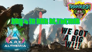 DAY 4 in ARK ALTHEMIA We got a HUGE Win today [upl. by Ulphi]