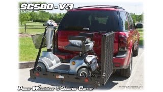 SC500V3  Folding Power Wheelchair amp Scooter Carrier  Assembly amp Installation [upl. by Nagram495]