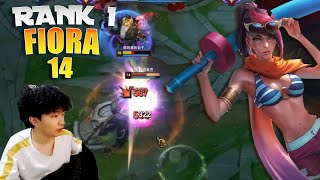 14 Fiora vs Yasuo  14Fiora Fiora Guide [upl. by Esoj]