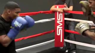 Yuriorkis Gamboa EXCLUSIVE TRAINING FOOTAGE 50CENT GYM IN LAS VEGAS [upl. by Suirauqram]