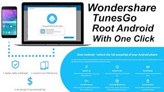 Wondershare TunesGo  Root Android with One Click 2017 android phone root with pc android rooting [upl. by Kape685]