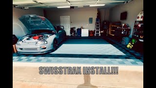 Installing Swisstrax In My New Garage [upl. by Kirimia]