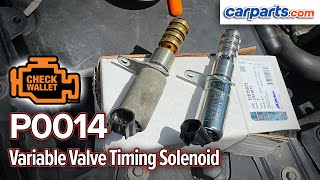 P0014 Fix  Replacing a Variable Valve Timing Solenoid  Trailblazer Envoy  CarPartscom [upl. by Hal970]