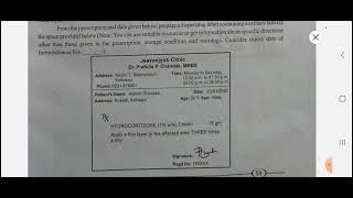 Preparation of dispensing and auxiliary labels for semisolid dosage form [upl. by Ayojal]