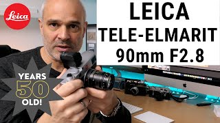 Leica 90mm f28 Tele Elmarit Lens  The 50 Year Old Hidden Gem [upl. by Spohr]