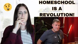 Homeschool Mum Reacts to Simon Squibb on the School System [upl. by Ahsinal637]