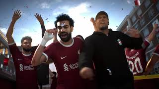 Treble winners EAFC24  eafc24 liverpool gaming gameplay football soccer playstation5 [upl. by Araes]