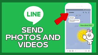 How to Send Photos and Videos in Line 202 [upl. by Ahseile906]