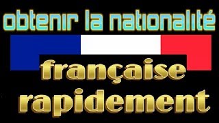 Comment obtenir la nationalité française 2020 [upl. by Nnylrebma580]