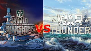 World of Warships Vs War Thunder Naval ReRedux [upl. by Olegna]