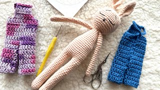 Salopetă croșetată Eli începători amigurumi mmihacrochet amigurumi crochet [upl. by Cayser]