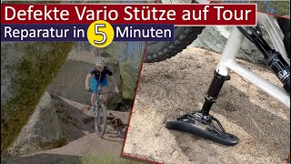 Vario Sattelstütze unterwegs reparieren – in nur 5 Minuten [upl. by Cloris]