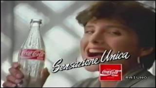 Coca cola 1990 Sensazione unica [upl. by Enaek232]