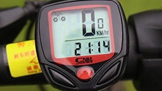 SUNDING 546AE  568AE Bicycle Computer 激安サイクルコンピューター取り付け [upl. by Assenay]