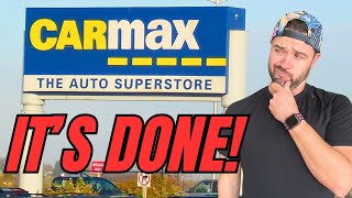 CARMAX DISASTER  Collapse Of The Car Market [upl. by Anatsirhc990]