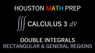 Finding Area Using Double Integrals Rectangular amp General Regions [upl. by Ahsienar]