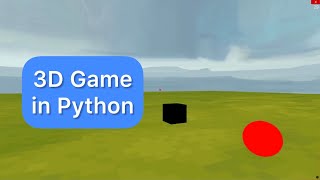 Make 3D Game With Python Ursina Engine 1  FirstPerson ground and sky [upl. by Armin613]