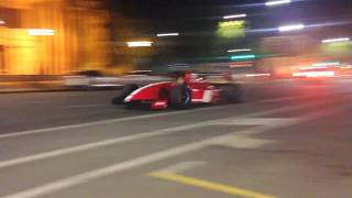 Ferrari FXX F40 LM 599XX amp Vintage F1 cars leaving Adelaide Motorsport Festival 2017 [upl. by Gerladina]