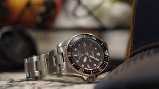 Seiko SNE573 Prospex 38mm Dive Watch Solar [upl. by Yehudit]