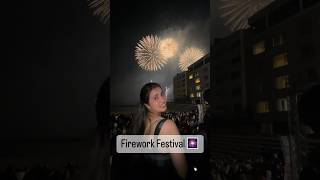 japan fireworks viralvideo trending trendingshorts japanese summer summerfestival hanabi [upl. by Yrram]