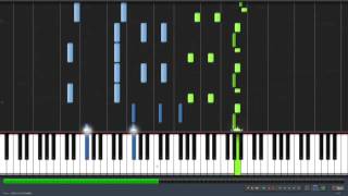 Synthesia  Gerudo Valley piano improvisation by Kyle Landry  Tutorial [upl. by Asial890]