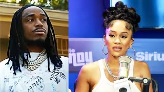 Saweetie Reveals How She Caught Quavo Cheating [upl. by Lokcin]