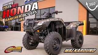 Walkaround  2025 Honda® FourTrax Rancher 4x4 Automatic DCT IRS EPS TrueTimber Atera Camo [upl. by Hogan]