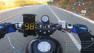 Top speed italika TC 250 Biker Novato [upl. by Doowle636]