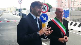 Stazione Inaugurazione parcheggio le parole dellAmministratore Delegato di FS Park Andrea Destro [upl. by Rabush]