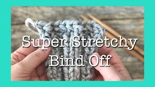 Jenys Surprisingly Stretchy Bind Off  Stretchy Bind Off  Stretchy BO [upl. by Viccora309]