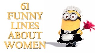 Funny Line About Women  Funny Quotes On Women  Hilarious Quotes About Women  Stupid Women Quotes [upl. by Dadinirt]