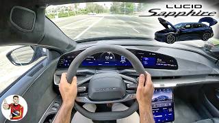 What Its Like to Live with a Lucid Air Sapphire POV [upl. by Durning]