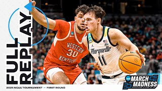 Marquette vs Western Kentucky 2024 NCAA mens first round  FULL REPLAY [upl. by Nenad]