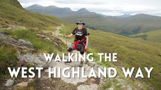 Solo Camping Along The West Highland Way  Learning To Thrive [upl. by Siriso]