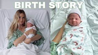 NATURAL BIRTH STORY  positive experience  second baby [upl. by Almira]