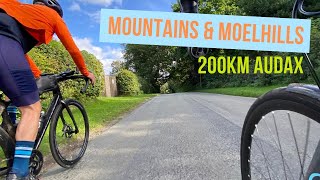 Ep 63 Mountains and Moelhills 200km audax [upl. by Dnalwor]