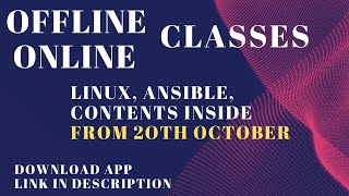 Linux and Ansible In Telugu Classes Online and Offline from this month  linux ansibleintelugu [upl. by Fontana]