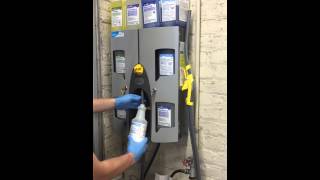 Diversey Dispenser Instructional Video [upl. by Elbertine]