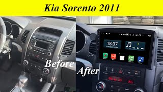 Installation  101inch 25D screen fit on Kia Sorento 2011 [upl. by Rimola]