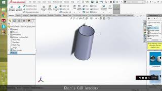 Changing shadow plane in solidworks [upl. by Beisel]