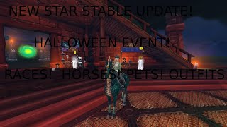 STAR STABLE HALLOWEEN UPDATE RACES PETS HORSES MINI GAMES POTION BREWING QUESTS AND MORE [upl. by Ahsram]